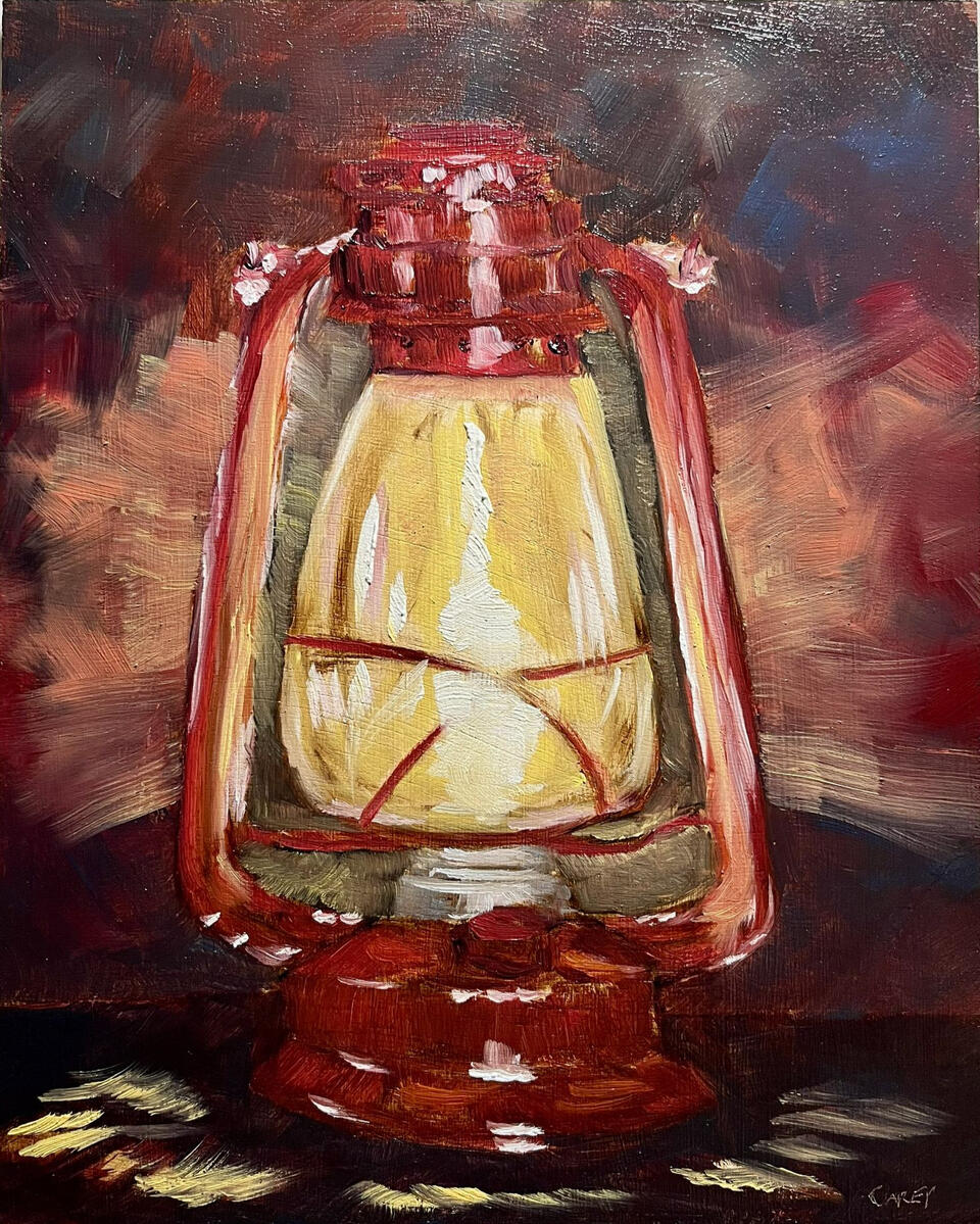 "Old Red Lantern"